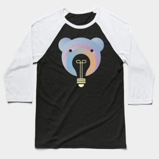 pastel rays forming a panda Baseball T-Shirt